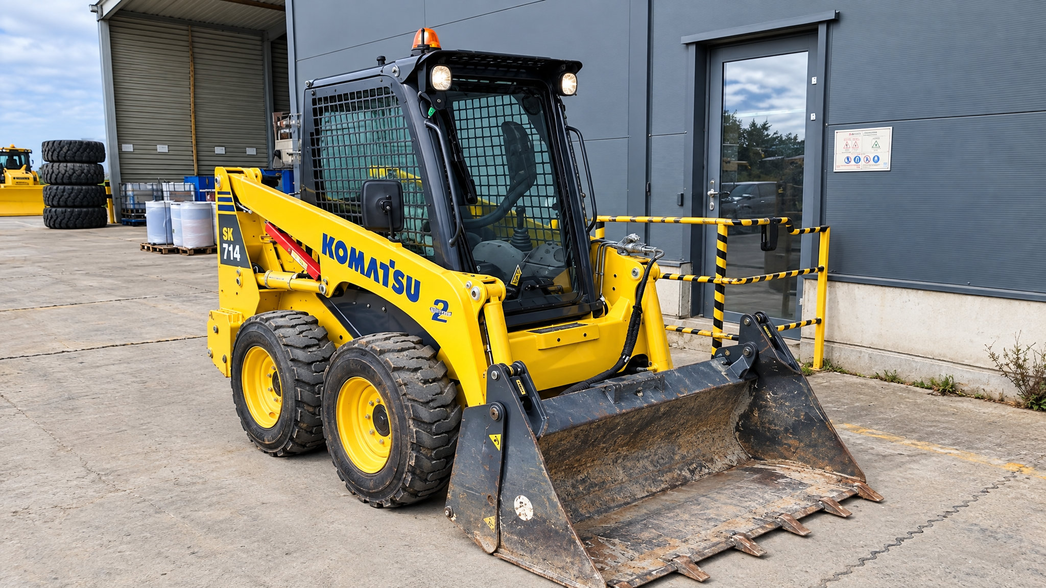 2020 Komatsu SK714-5 Skid steer
