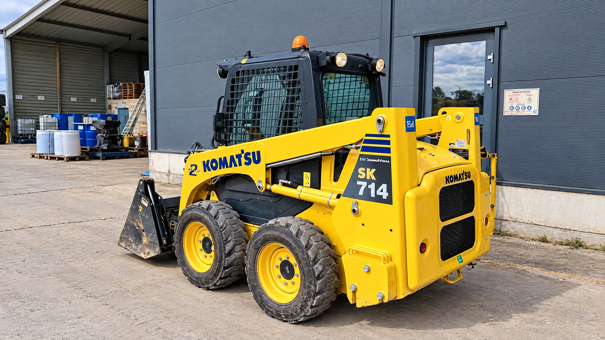 2020 Komatsu SK714-5 Skid steer - Image 4